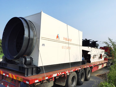 时产800吨移动式建筑垃圾处理破碎站在四川安营扎寨