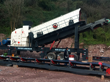 深圳时产150吨建筑垃圾处理设备投产华楠建筑公司